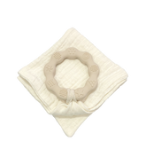 Anneau de dentition beige et lange ivoire
